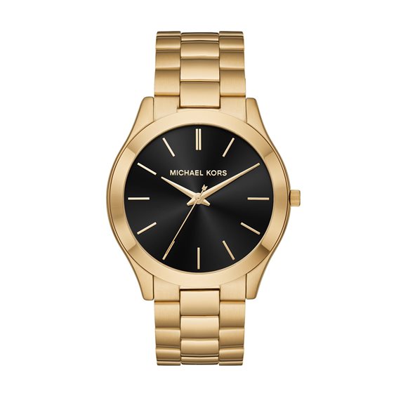 Watch Michael Kors Man in Steel yellow gold plated MK8621 - MK8621